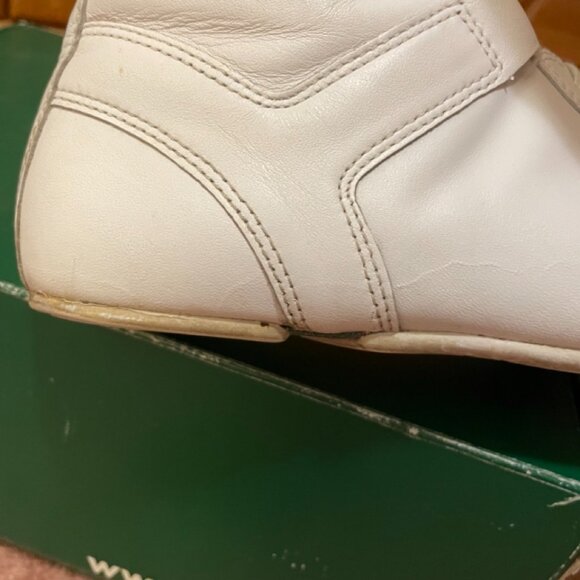 Y2K Lacoste White Leather Sneaker High Top GUC - Picture 12 of 14